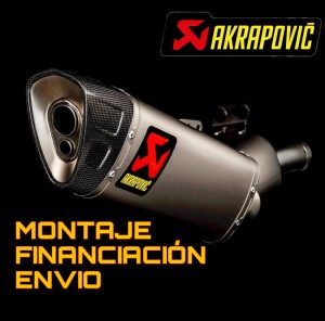 Distribuidor oficial de Akrapovic en Madrid
